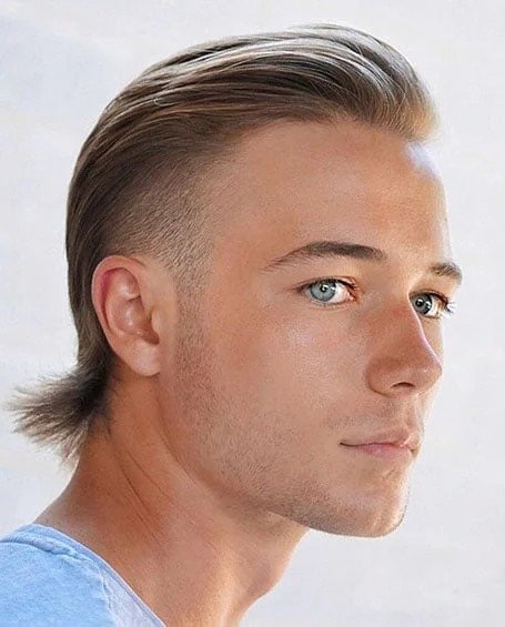 Slick-Back-with-Forehead-Fade-Mullet-Haircut