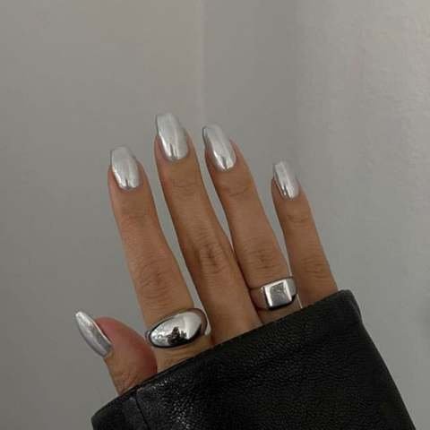 Metallic-Short-Coffin-Nails