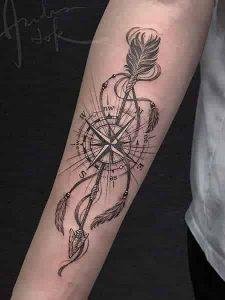 Directional-Life-tattoo-designs