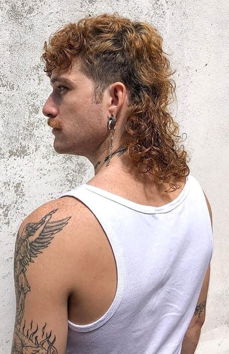 Permed-Mullet-with-Bleached-Hair