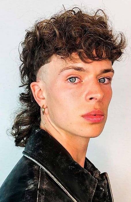 Permed-Mullet-with-Skin-Fade