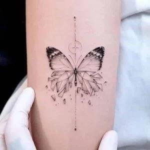 Scattering-Butterfly-tattoo-designs