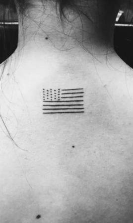 Simple-American-Flag-Tattoo