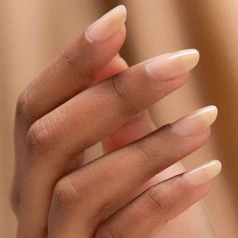 Best-American-Manicure-on-Almond-Nails