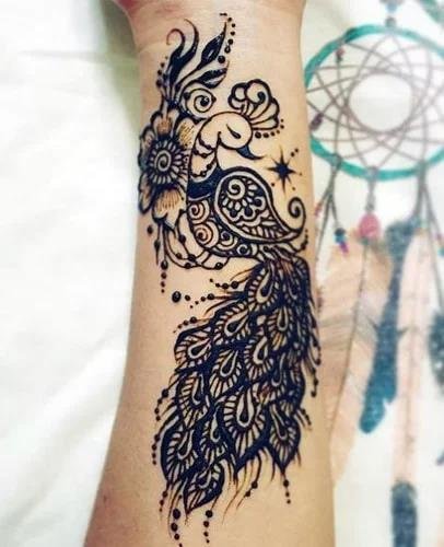 peacock-mehndi-latest-designs