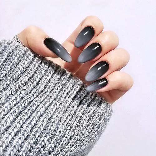 Black-Ombre-Nails-Designs