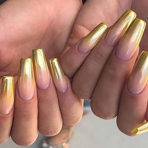 Gold-Ombre-Nails-Designs