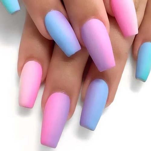 Matte-Ombre-Nails-Designs