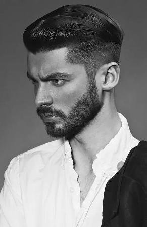 Wet-Hairstyle-with-Fade-Haircuts