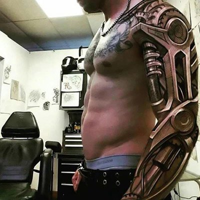 3D-Sleeve-Tattoo