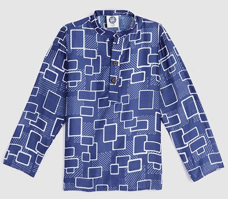 Block Printed Kurta Shirt