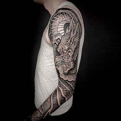 Dragon Sleeve TAttoo