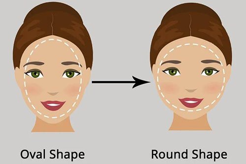 Make-an-oval-face-look-round