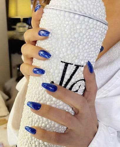 Winter Blue Nail Designs